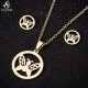 Wholesale Ladies Gold Butterfly Jewelry Set Wholesale Ladies Gold Butterfly Jewelry Set